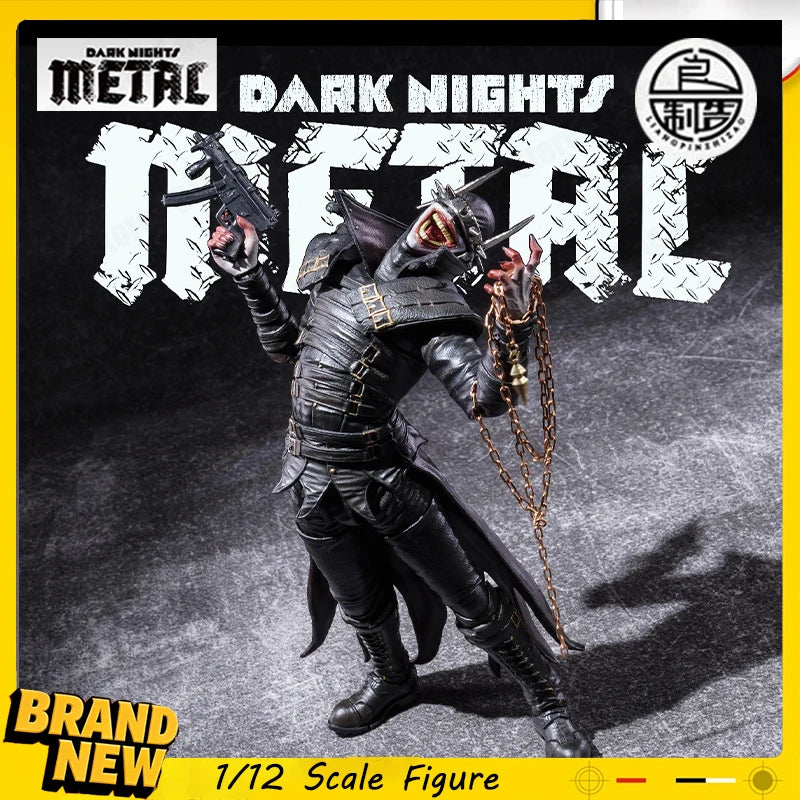 Brand New Lpzz The Batman Who Laughs Action Figure Dark Nights:Metal DC Figures 1/12 U-P-Finegures Batman Figurine Toy