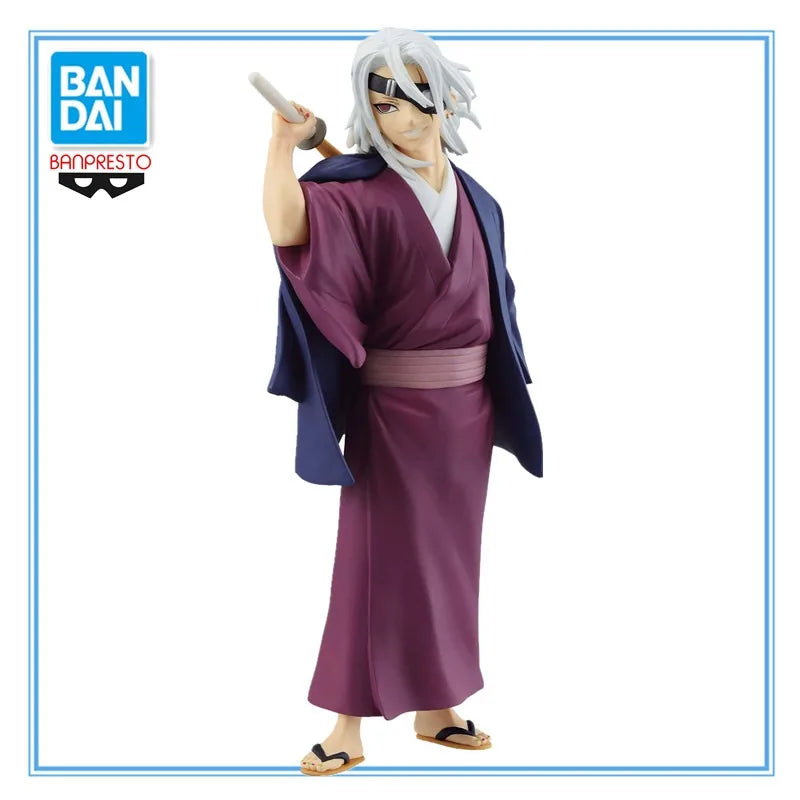 В наличност оригинална Bandai Demon Slayer Uzui Tengen MAXIMATIC TENGEN UZUI 21см PVC аниме кукла модел играчки колекция подаръци