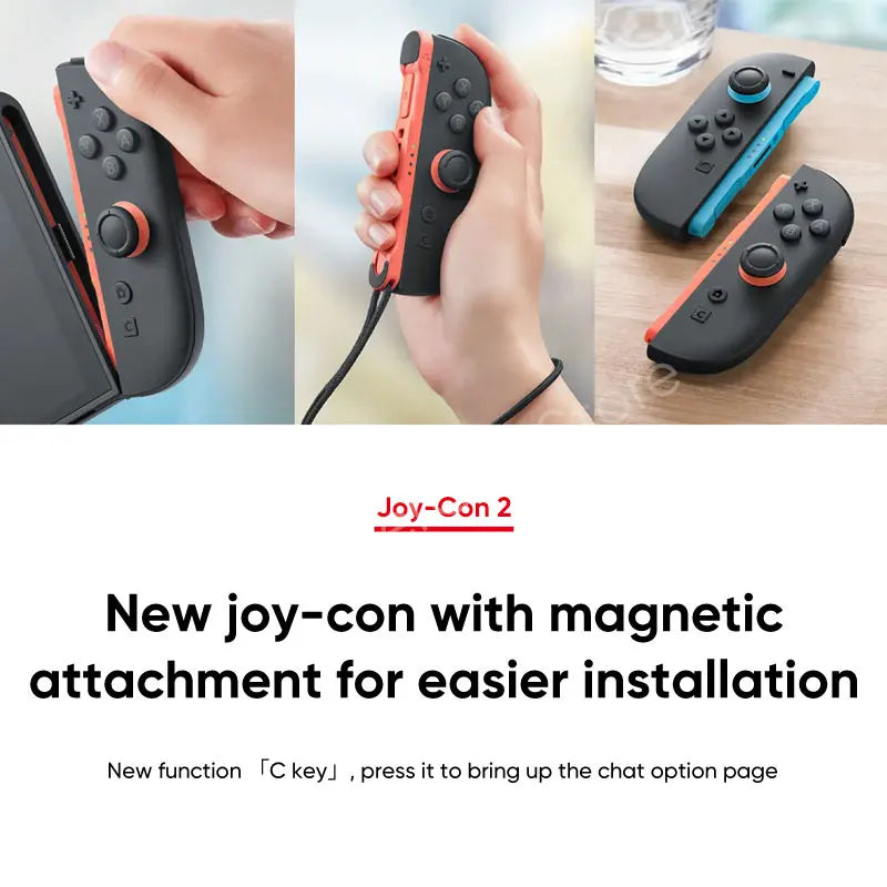Nintendo Switch 2 Game Console NS2 7.9-inch LCD 1080P 120Hz Display Joy‑Con2 Handle Console Stable TV Mode Video Gaming Console