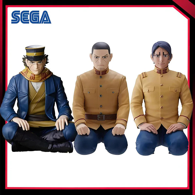 Sega Original Golden Kamuy Sugimoto Saichi Tsukishima Hajime Koito Otonoshin Collectible Anime PVC Action Figure Model Toy Gift