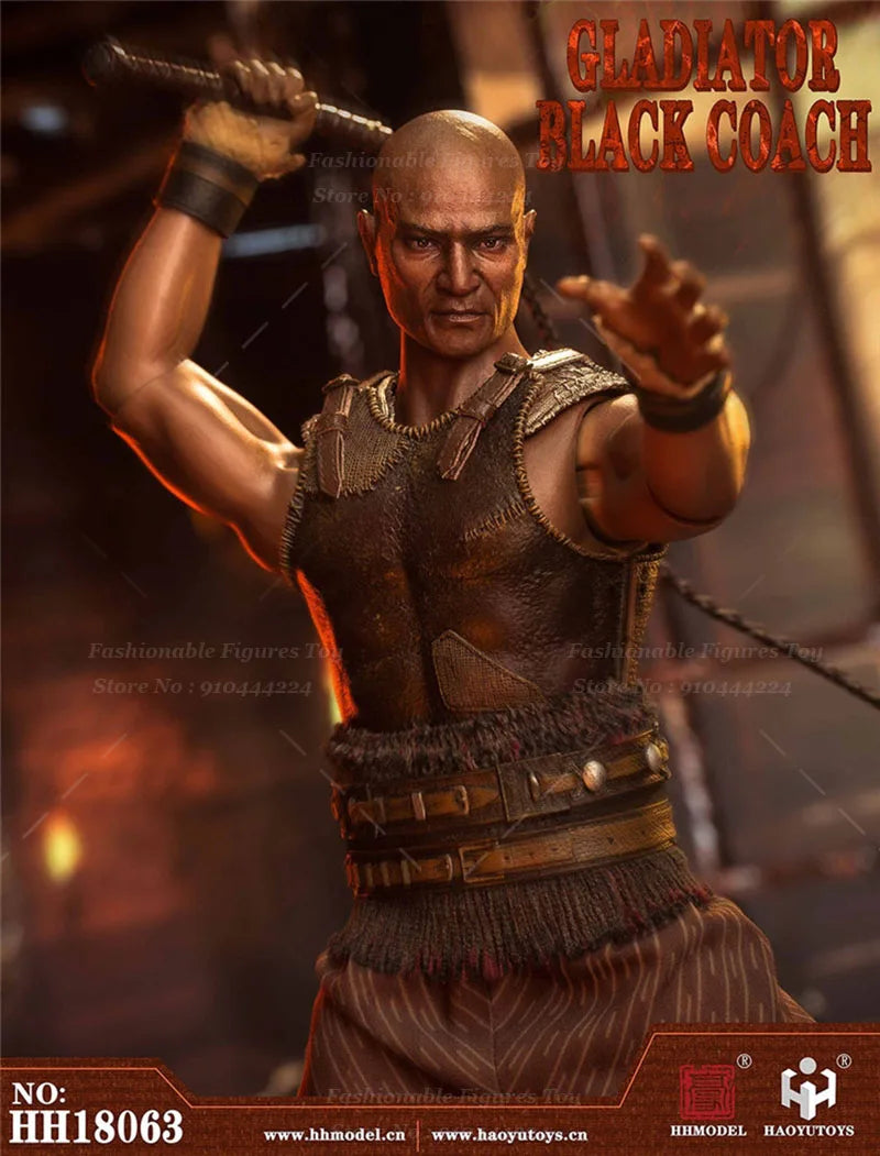 HHMODEL HAOYUTOYS 1/6 HH18063 Men Soldier Gladiator Black Coach Imperial Legion Dolls 12Inch Action Figure Model Toys