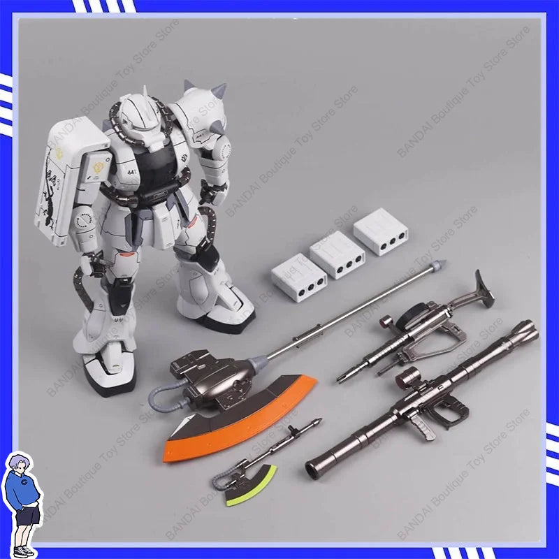 ACE Model Upgrade Ver. Zaku Action Figures 1/72 Scale Alloy Skeleton Finished Product Plastic Kids Toy Birthday Gift