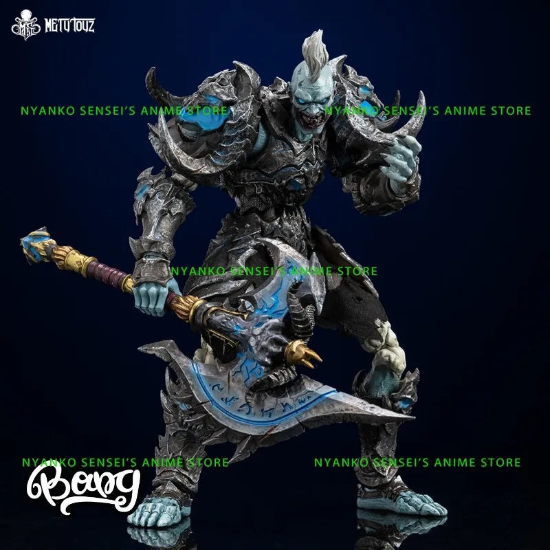 Mety Toyz Death Knight Frostbone Saranoar 1/10 Scale 17cm Action Figure Anime Models Toy Doll Gift Hobby Collectible