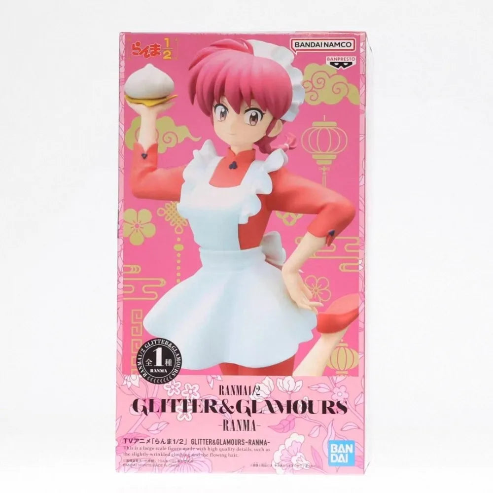 In Stock Bandai Original Genuine Banpresto Anime Ranma 1/2 Glitter＆Glamours Saotome Ranma 21cm Collections Model Toy Figure Gift