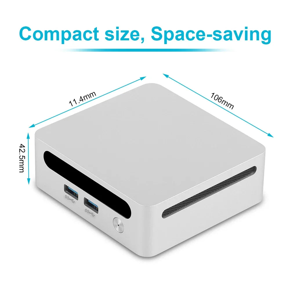 SZBOX Ryzen7 Mini-PC AMD Ryzen7 7730U 7530U Dual Channel DDR4 3200 MHz 16 GB 500 GB PCIe4.0 SSD WIFI6 BT5.2 DIY-Gaming-Computer