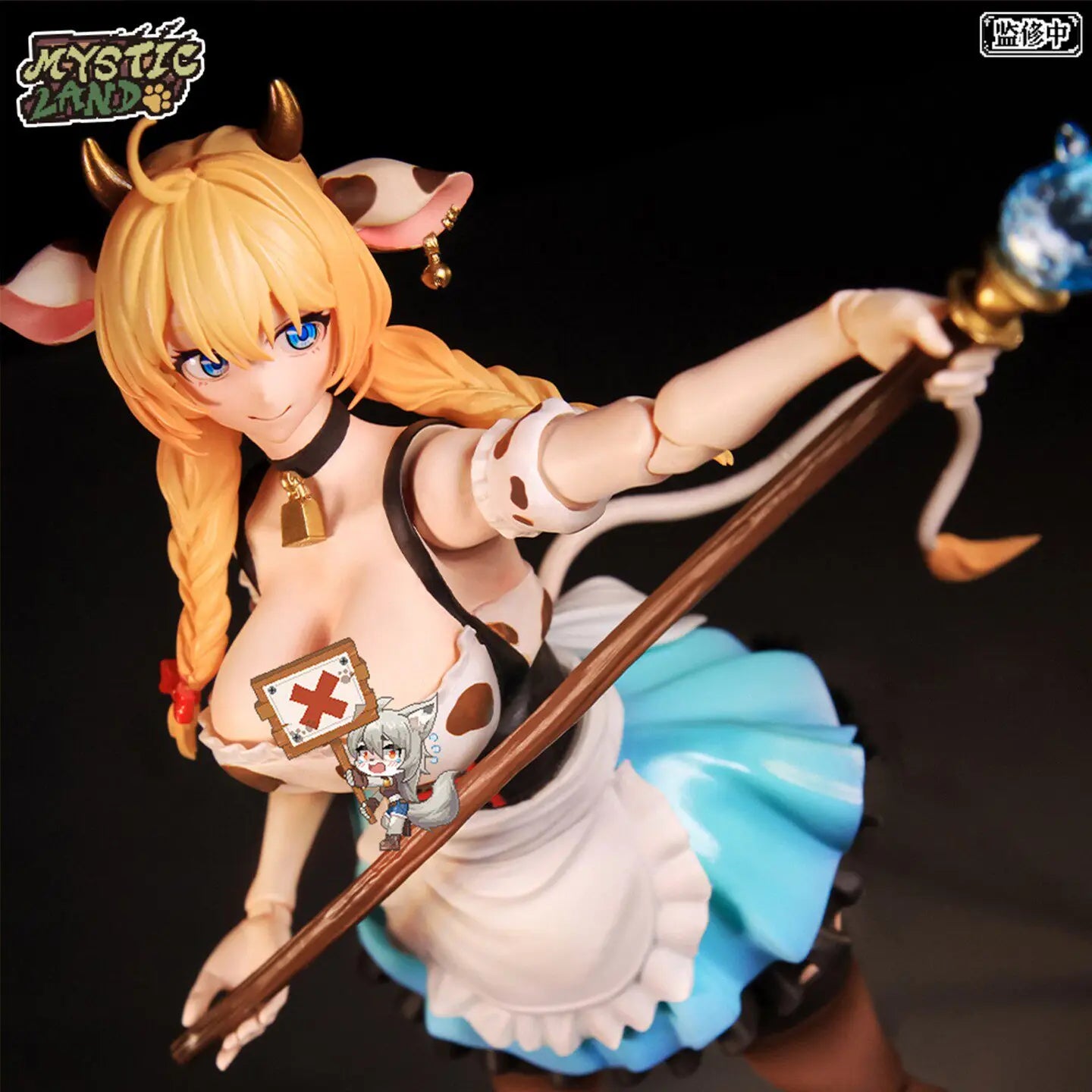LadoToys Anime Figure Mystic Land Daisy Torres Beer Cow Girl One Twelfth Scale Pvc Collectible Model For Adult Collection Decor
