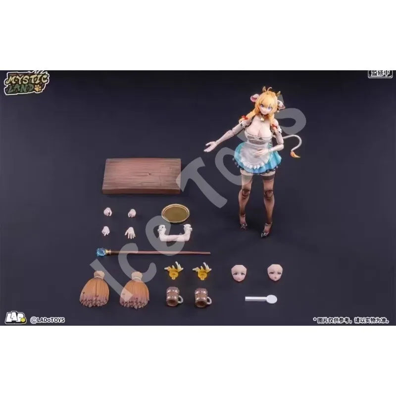 In Stock LADoTOYS LADo Toys ERA-003 Adventure Party Waitress Ver 1/12 Anime Action Figure Toy Model Collection PVC