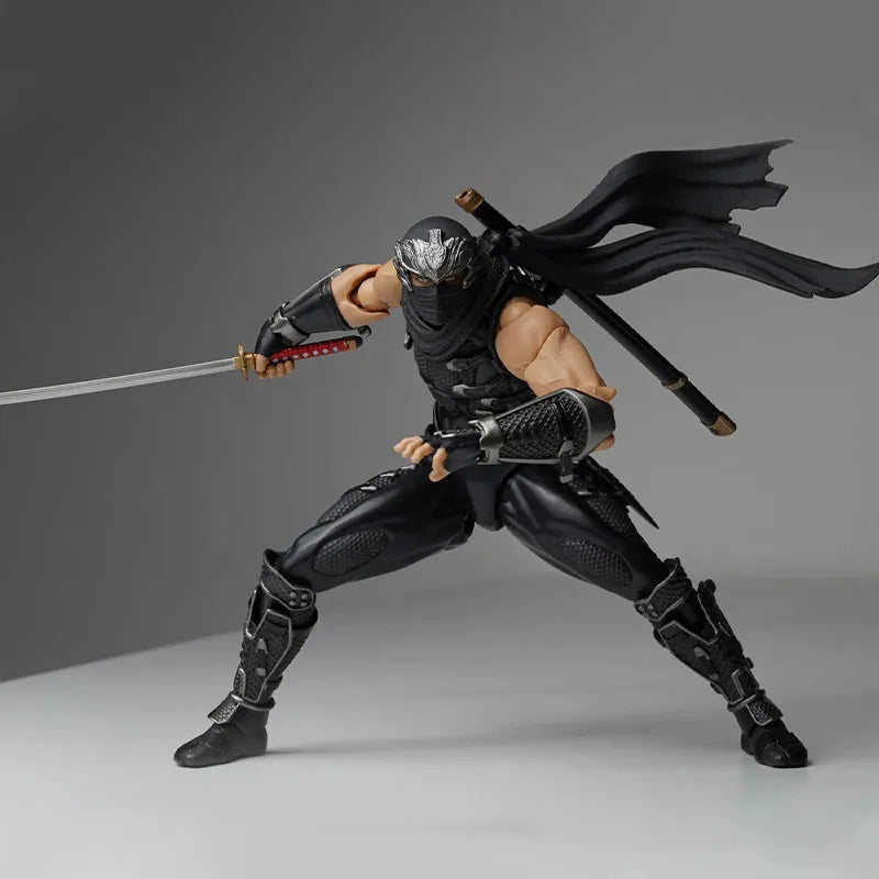 2025 New Revoltech 1/12 Amazing Yamaguchi Ryu Hayabusa Ninja Gaiden Action Anime Figures Collection Ko Model Custom Toys Gift