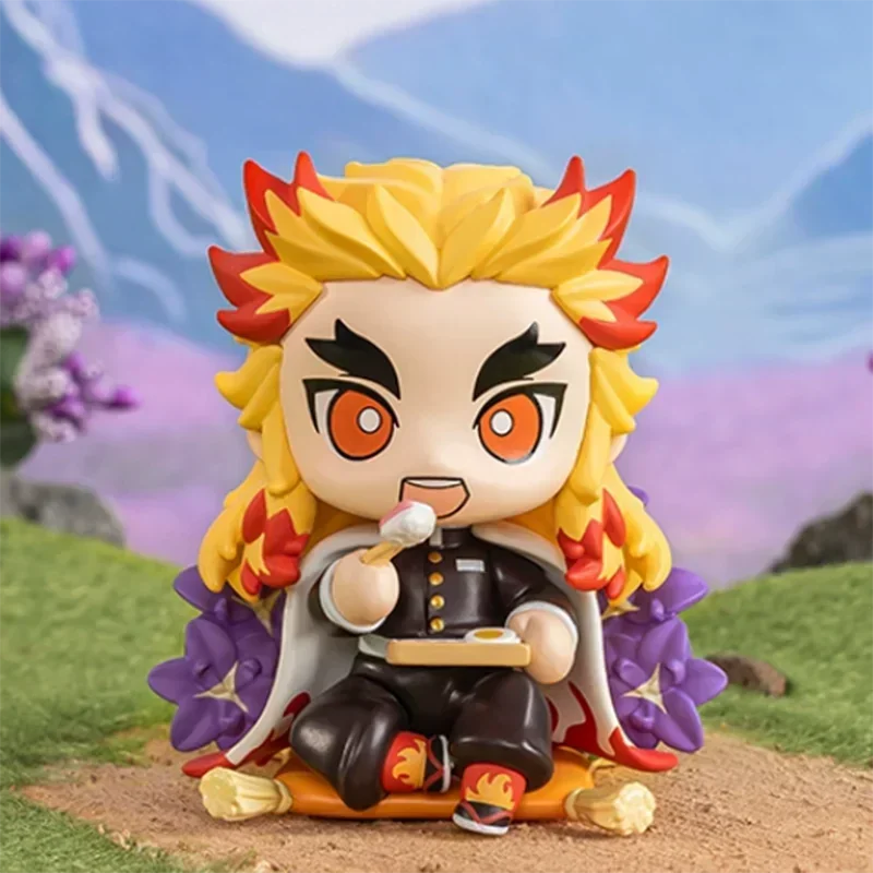 Pop Mart Demon Slayer Birth Flower Series Blind Box Toys Kawaii Anime Action Figure Surprise Mystery Box Dolls Girls Gift