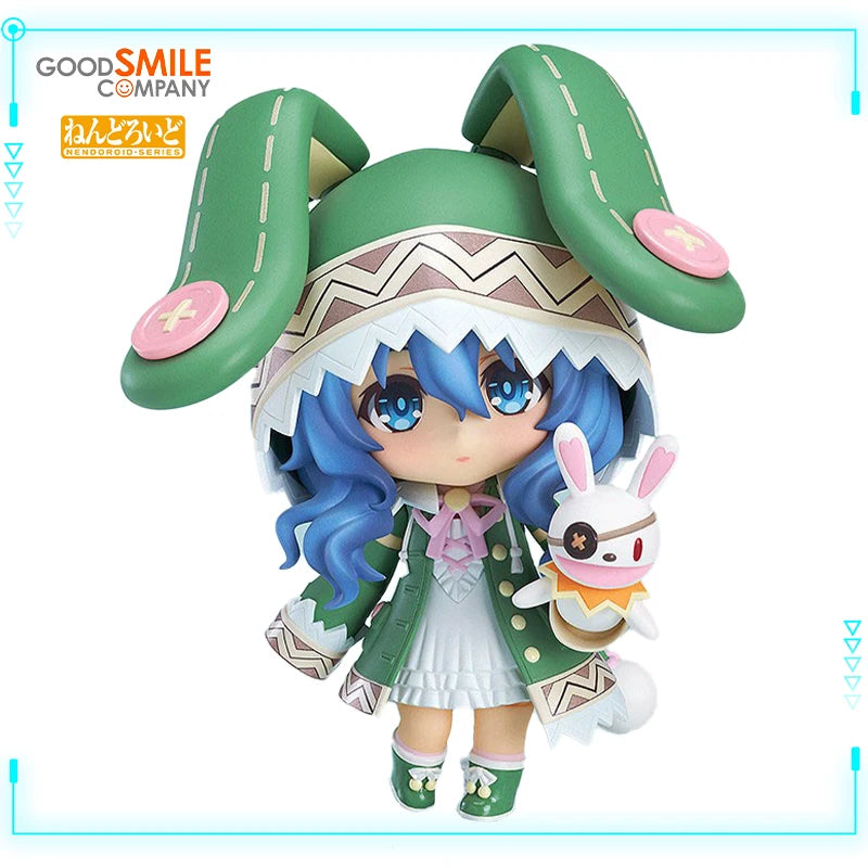GSC Original Genuine Date A Live Yoshino Yoshinon Nendoroid 395 10cm Q Version Model Toys Kawaii Anime Girl Action Figures Gifts