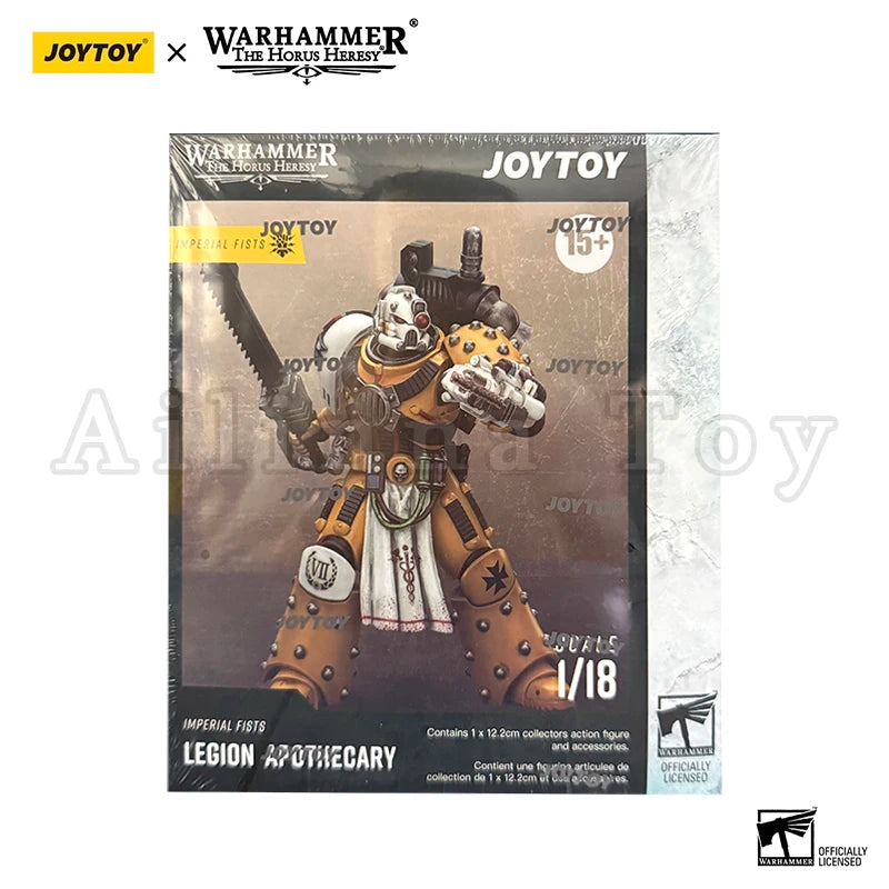 JOYTOY 1/18 Action Figure The Horus Heresy Imperial Fists Legion Apothecary Anime Toy