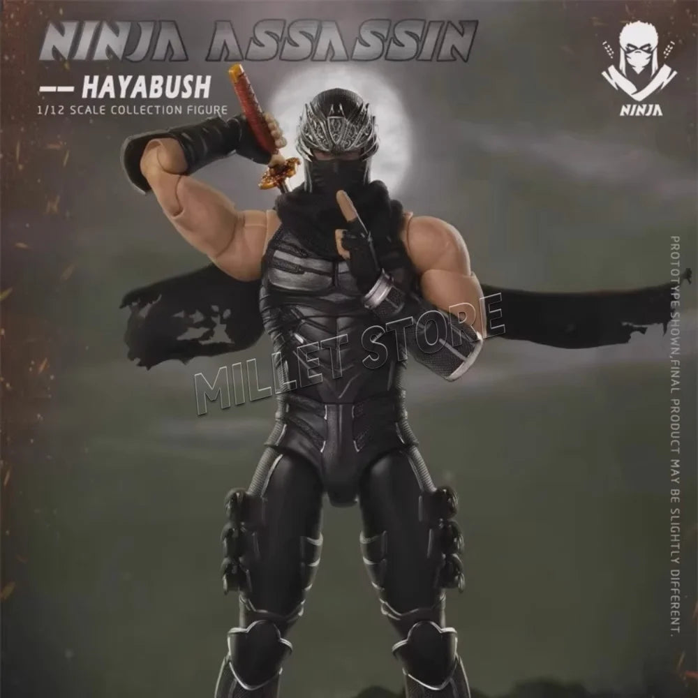 Brand-new Spot 1/12 Ninja Warrior Ninja Assassin Dragon Falcon Falcon Dragon Movable Doll Handicraft