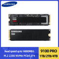 SAMSUNG 9100 Pro SSD 1TB 2TB 4TB NVMe M.2 2280 PCIe 5.0X4 Internal Solid State Drive for Laptop Mini PC Gaming Computer