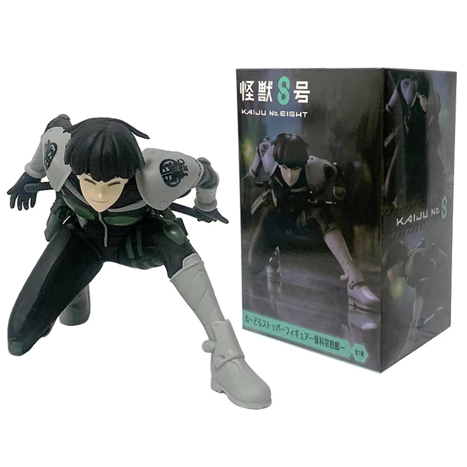 Hot 21cm Kaiju Number Eight Figure Kafka Hibino Stands Monster Form No. 8 Anime Decoration Model Ornaments