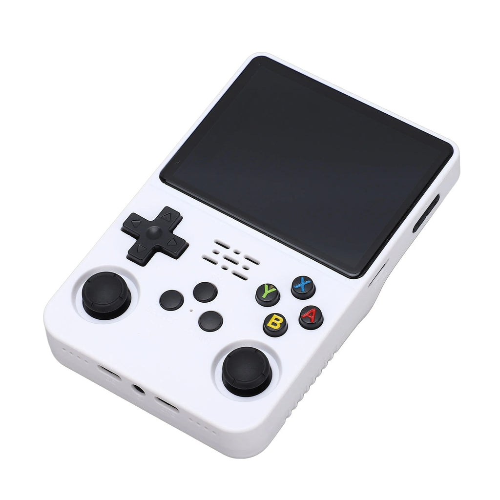 Portable Hand Held Game Console Retro Handheld Game Console 3.5inch 640x480 HD Screen Portable Handheld Video Game Console White