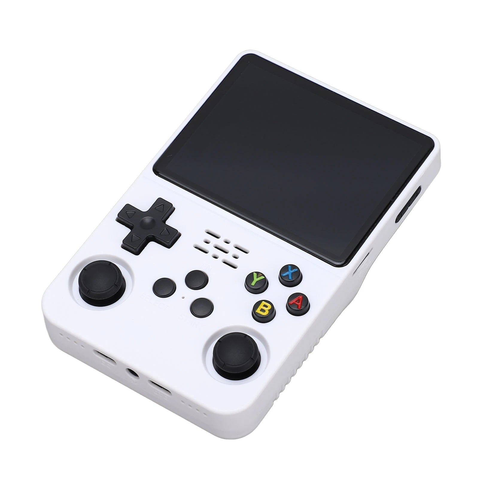 Portable Hand Held Game Console Retro Handheld Game Console 3.5inch 640x480 HD Screen Portable Handheld Video Game Console White