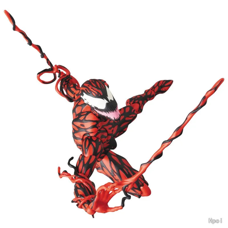 In Stock Original Medicom Toy MAFEX Spiderman Carnage Comic Ver. Collection Toys Gifts  Anime Figure