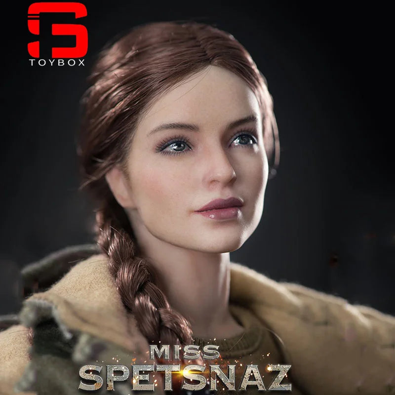 In Stock VERYCOOL VCF-2052 1/6 Russian Female Soldier Head Sculpt Suntan Skin Fit 12 Inch TBLeague Women Action Figure Bodys