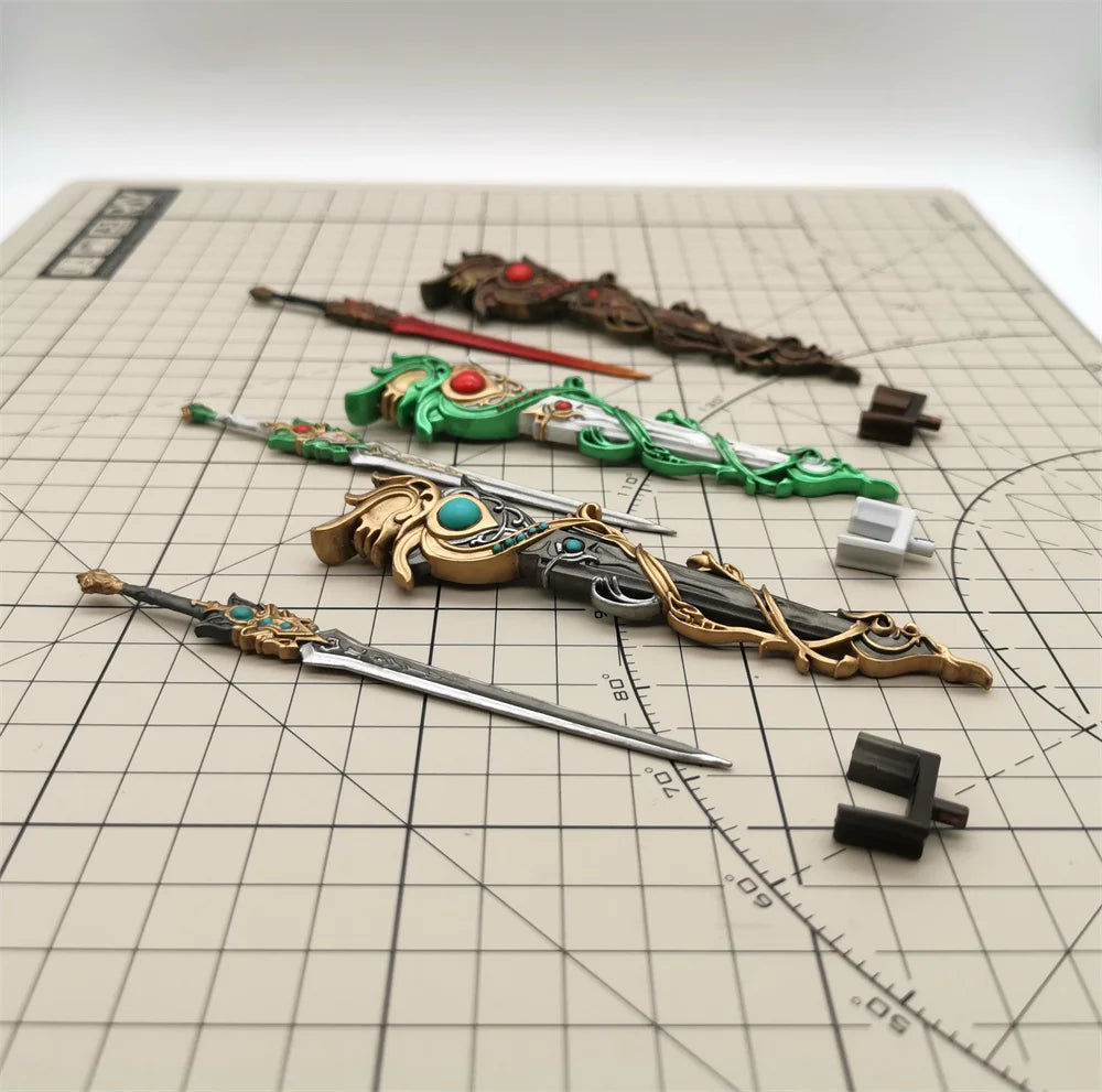 【No Figure】1/12 Scale Female Resin Unpainted Conversion Parts Ancient - Style Long Sword Fit Kotobukiya Model For Collection