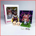 10cm #2665 Mihono Bourbon Uma Musume Pretty Derby Face Swap Chibi Action Figure Collectible Desktop Decor For Anime Fans