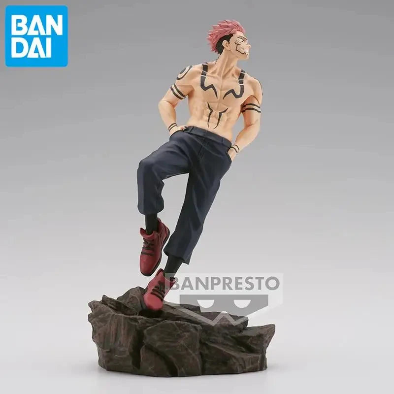 In Stock Original Banpresto Jujutsu Kaisen Itadori Yuji Gojo Satoru Figure Anime Genuine Collectible Boxed Model Dolls Ornament