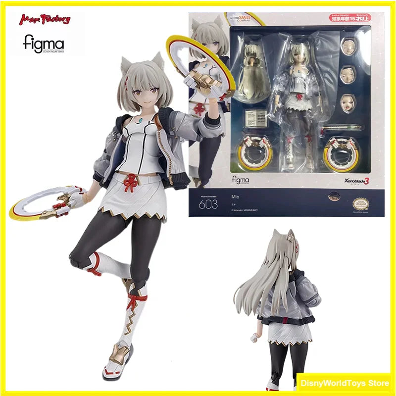 100% Original Figma 603 Xenoblade Chronicles 3 Mio In Stock Anime Action Collection Figures Model Toys
