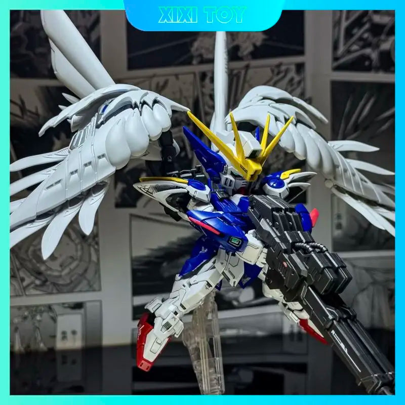 GL MGSD XXXG-00W0 Wing Zero EW Assembly Model Kits Plastic Skeleton Kits Anime Action Figure Robot Plastic Model Gifts Toys