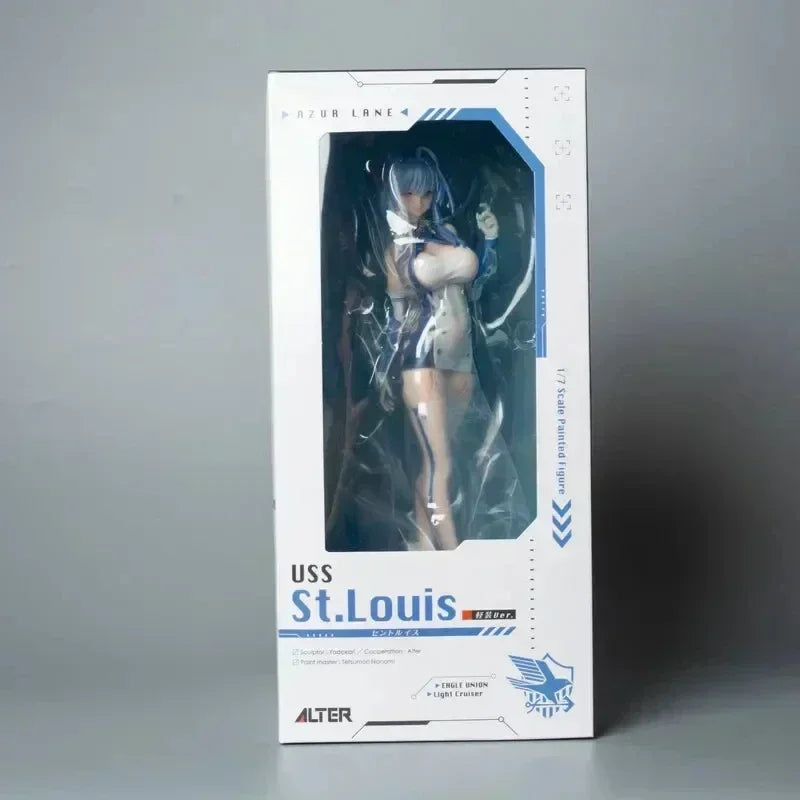 21cm Azur Lane Taiho Bunny Sexy Anime Figure Pola/Shinano/Takao/St Louis Action Figure Chapayev Figurine Collectible Model Toys