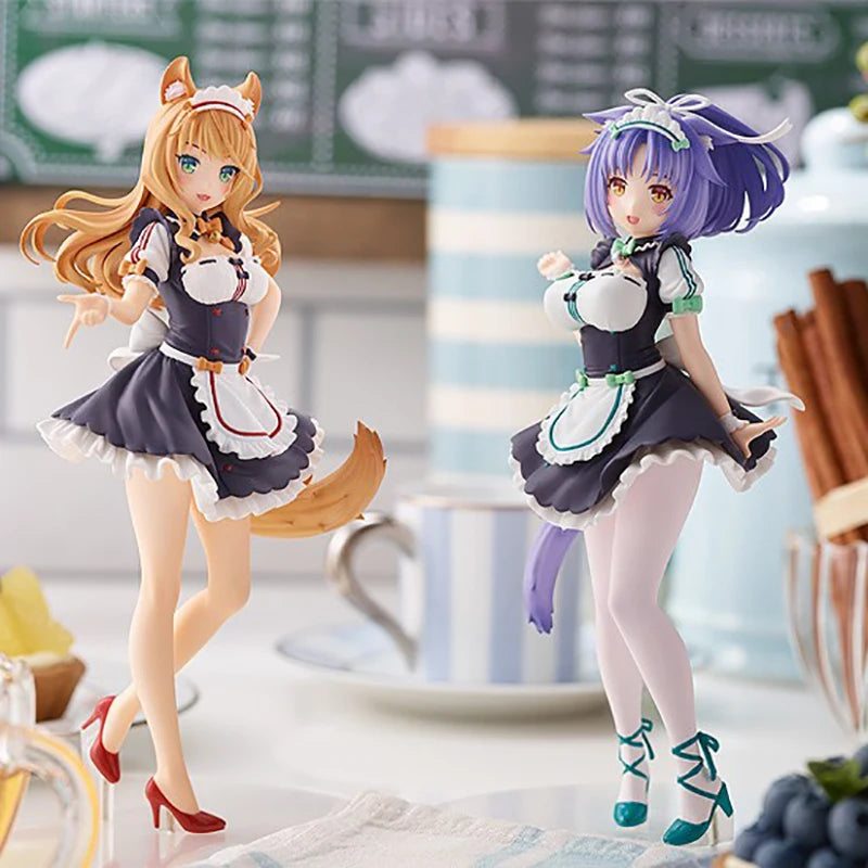 Judai Original GSC Up Parade Nekopara Chocola Vanilla Azuki Coconut Maple Cinnamon Cat Girls PVC Action Figure Model Toys