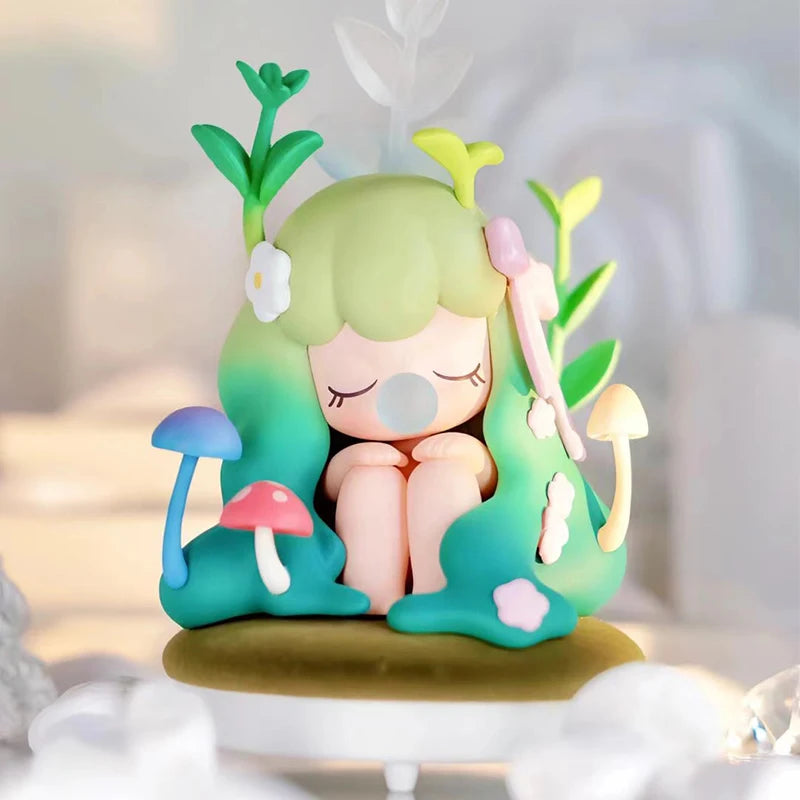 New Anime Fantasy Museum Series Kawaii Doll Toy Figure Model Collectible Figurines Doll Ornaments Desktop Toy Birthday Gift