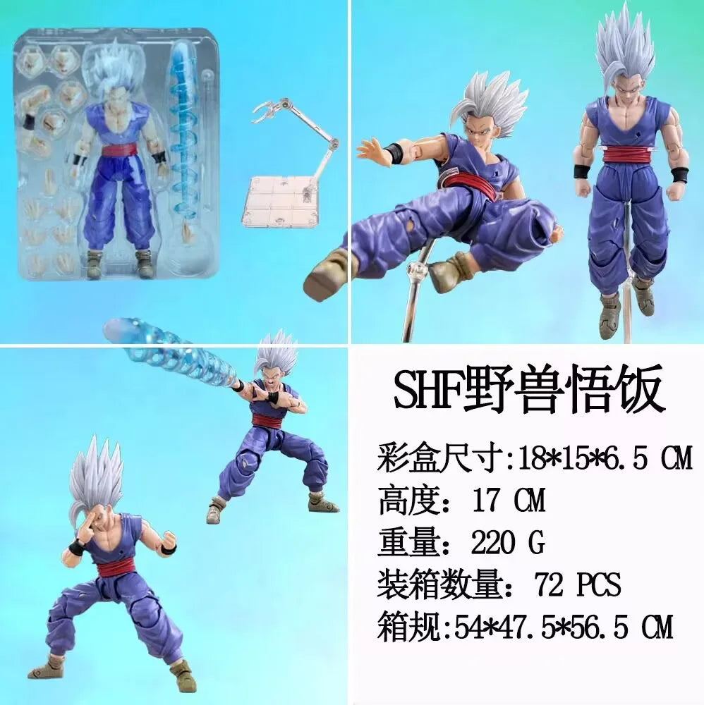 Bandai Dragon Ball Z Son Goku Figure SHF S.H.Figuarts Goku War Damage Super Saiya Anime Action Figures Model Toys Birthday Gift