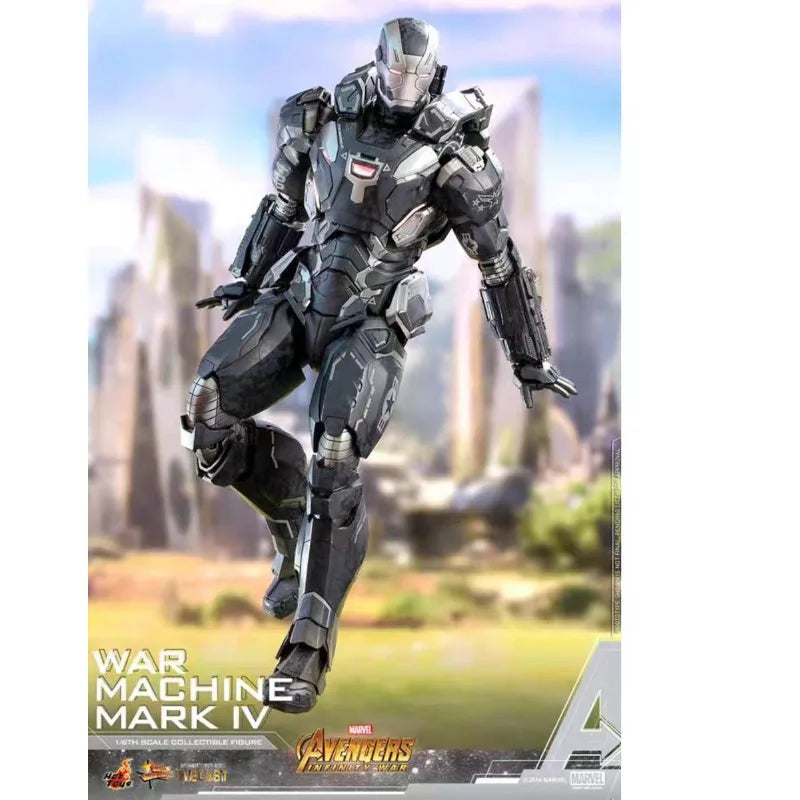 Original Hot Toys Marvel AVENGERS INFINITY WAR MMS499D26 MACHINE MK4 Anime Figure Collection Toys Models