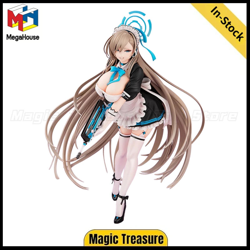 【In Stock】Original MegaHouse Lucrea Blue Archive Ichinose Asuna 1/7 Scale Figure Toy Collection