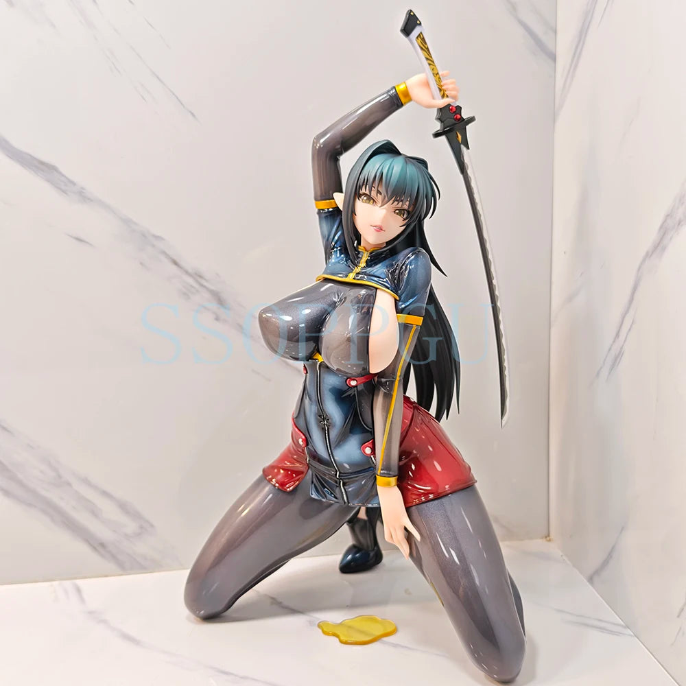 18cm Anne Roger Vajula Taimanin RPGX PURE 1/6 Girls Toys Anime Figures PVC Action Figure Toy Game Collectible Model Doll