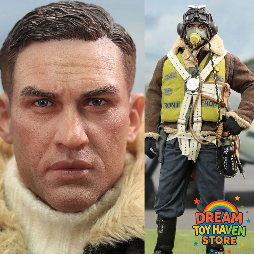 IN STOCK DID K80187 1/6 Scale Male Soldier British Pilot Captain Tom Hardy 12Inch Action Figure Model Best Collectible Dolls ﻿