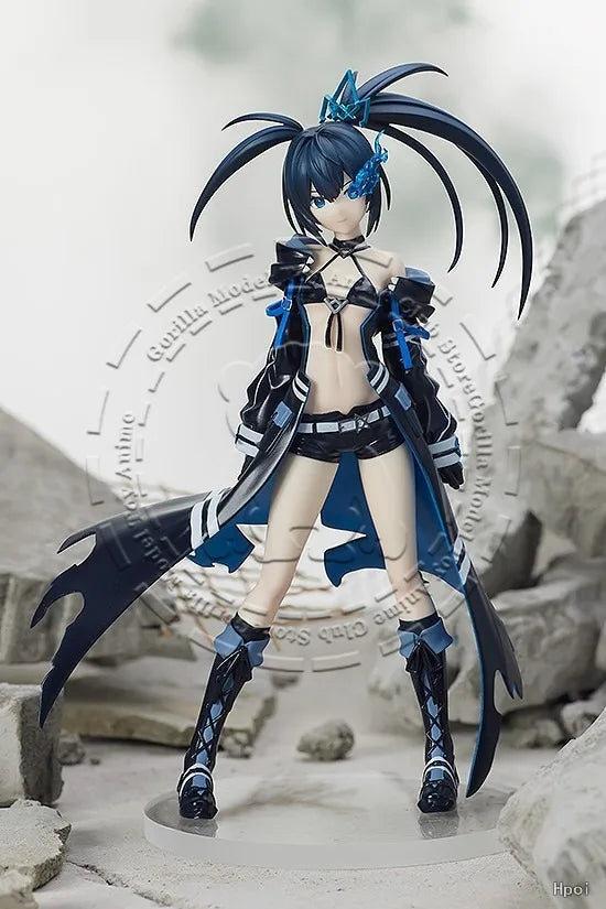 In Stock Original Genuine GSC POP UP PARADE Black Rock Shooter FRAGMENT BLACKROCK SHOOTER 180mm Anime Figure Statue Gift