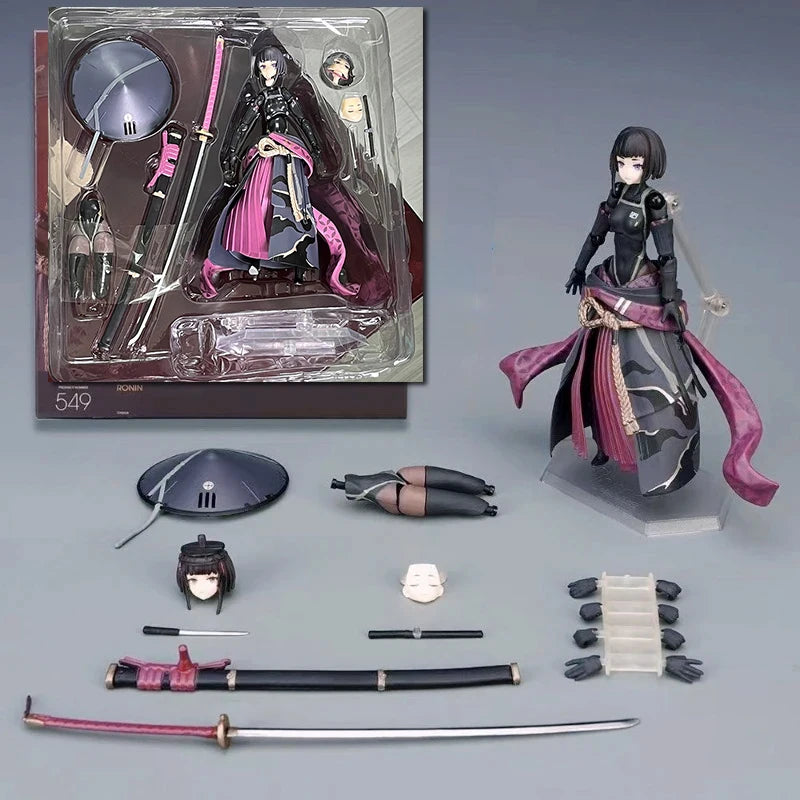 Anime Figma 549 Ronin Falslander Action Figure Machine Girl 549 Ronin Toys Joint Model Birthday Christmas Gifts Doll