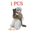 Frieren Beyond Journey's End Frieren Anime Figur Desktop Niedlich kein Nachtanzug Frieren Actionfigur Figur Modell Puppenspielzeug
