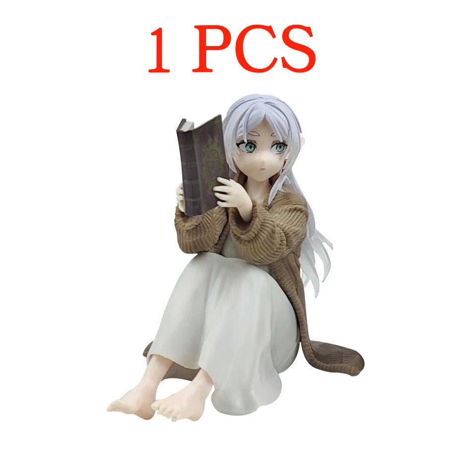 Frieren Beyond Journey's End Frieren Anime Figure Desktop Cute no night-suit Frieren Action Figure Figurine Model Doll Toy