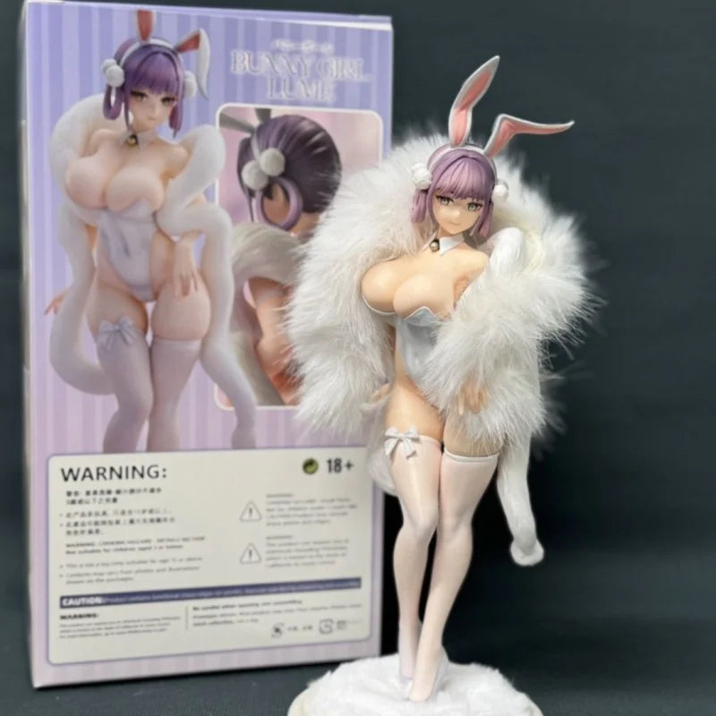 29.5cm Anime Beautiful Girl Figure Bunny Girl Lume Hot Action Figures Pvc Statue Collection Model Toys Gifts