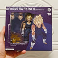 Hot Dragon Ball Super Saiyan Z Shf Ssj Majin Vegeta Black Hole & Tk Full Power Battle Damage Anime Action Toy Figure Model Gifts