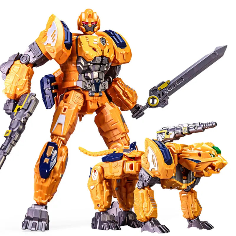 IN STOCK LIJIANG 23CM Big Size Cool Transformation Movie 7 New Action Figure Robot Car Toys Anime Animals Model Boys Kids Gift