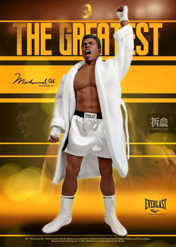 ICONIQ STUDIO Original Boxing King Muhammad Ali 1/6 Mobile Doll 12 Inch Model Mobile Doll Model Gift Collection Ornament