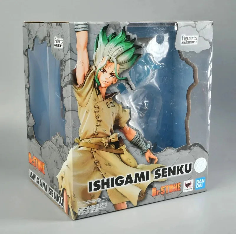 Genuine Official Original Bandai Figuarts Dr.stone Ishigami Senkuu Figuarts Anime Collectible Model Brand New and Not Opened