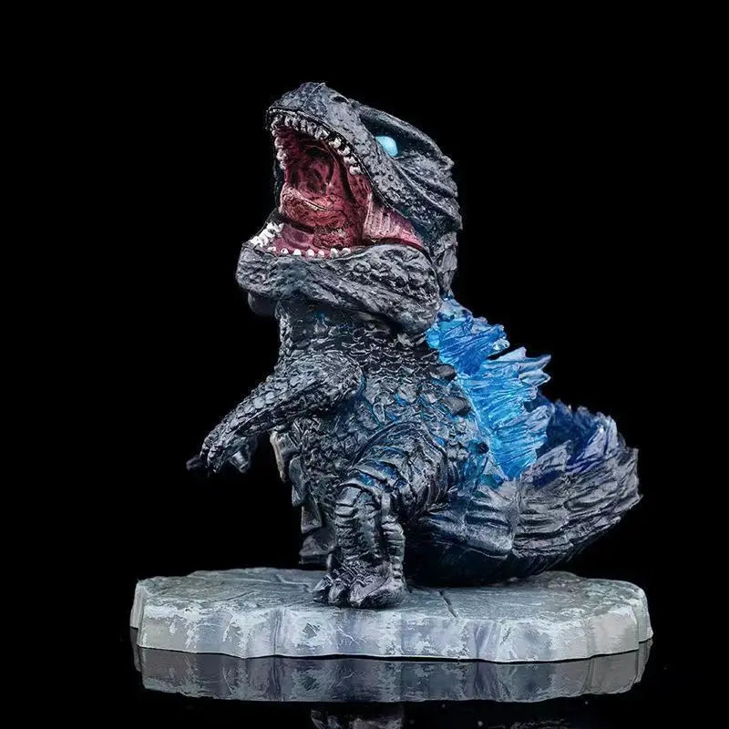 Godzilla Action Figures Ghidorah Rodan Figure Q Version Model Toy PVC Desktop Decoration Figurine Collect Children'S Toys Gift