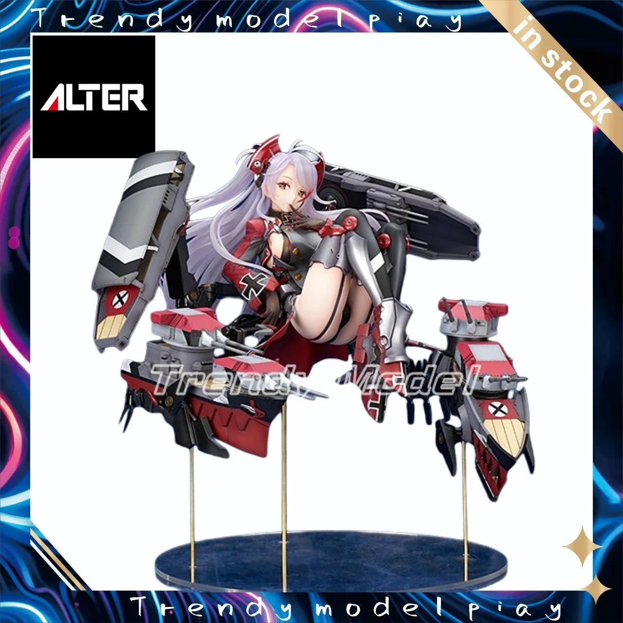 In Stock Original Alter Azur Blue Route Prince Eugen 1/7 Action Figure Model Figures Toys Gifts Collection Ornaments
