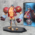 Anime One Piece 18cm Figure Gk Franky Action Figures Double Head Interchangeable Pvc Collectible Ornaments Decoration Toy Gift ﻿