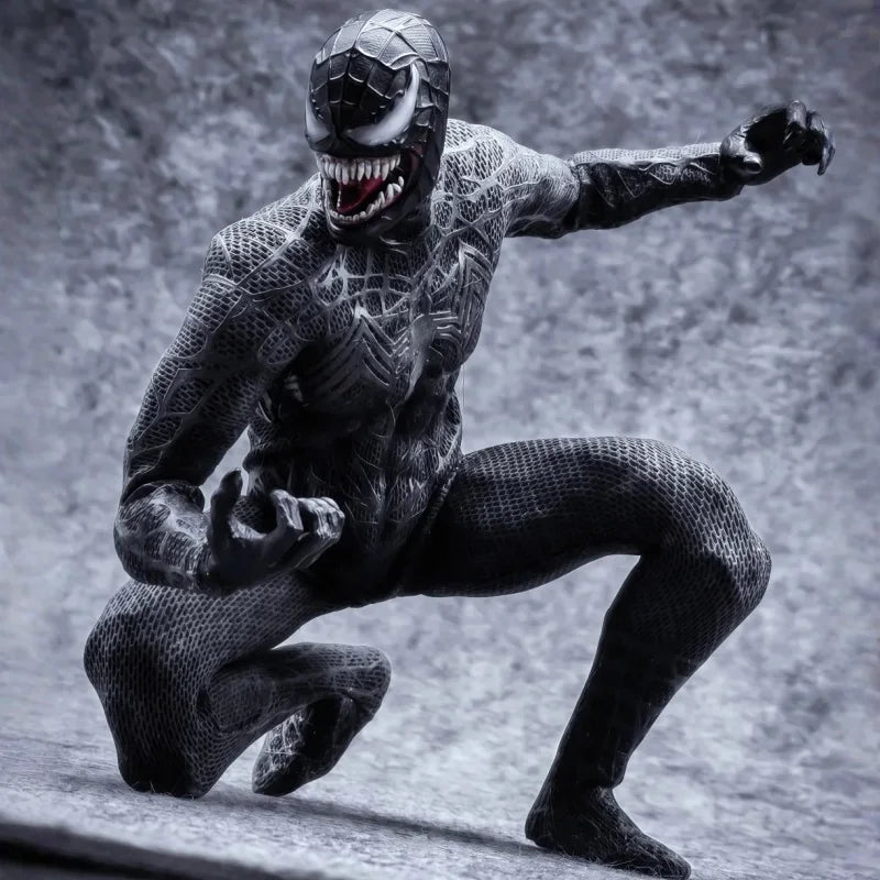 100% Original 6in Studio STM-20251 1/12 Scale 6in Venom Symbiotic Variant Double Headed Carving Full Set Anime Figures Toy