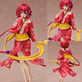 Japanese Kimono Black Kawaii Anime Figurine Bathing Robe Anime Pretty Girl Model Box Set