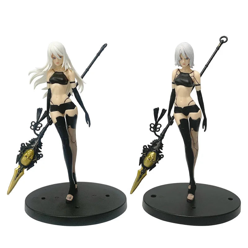 18см NieR:Automata YoRHa Model A No.2 A2 Аниме момиче Фигурка NieR Automata Ver екшън фигурка секси модел кукла играчка